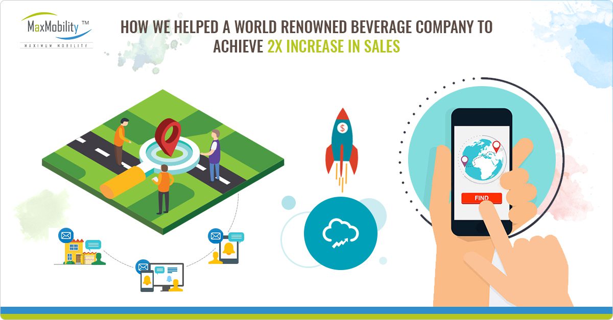 How we helped a world renowned beverage company to achieve 2X increase in Sales | MaxMobility